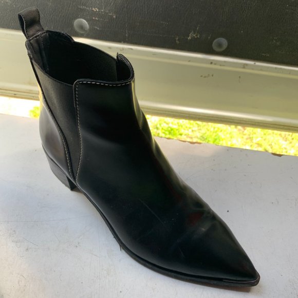 Acne Studios | Shoes | Acne Studios Jensen Leather Chelsea Ankle Boots ...